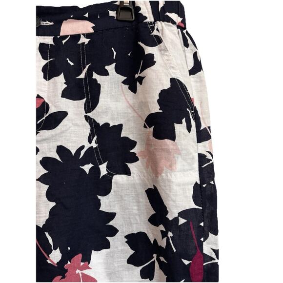 Liz Claiborne Woide leg Pants Lenin Cotton Beach Resort Vacation Pool - Picture 4 of 7